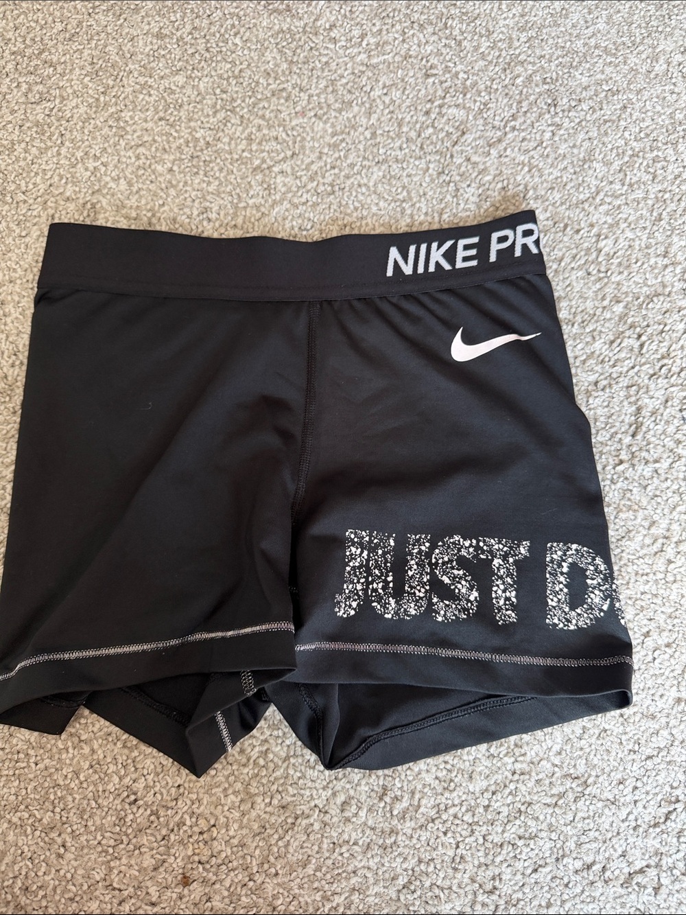 Girls XS Nike Dri fit spandex shorts
